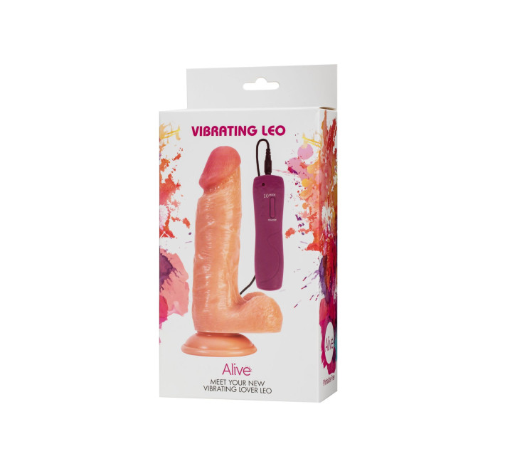 Фаллоимитатор Alive Leo с вибрацией