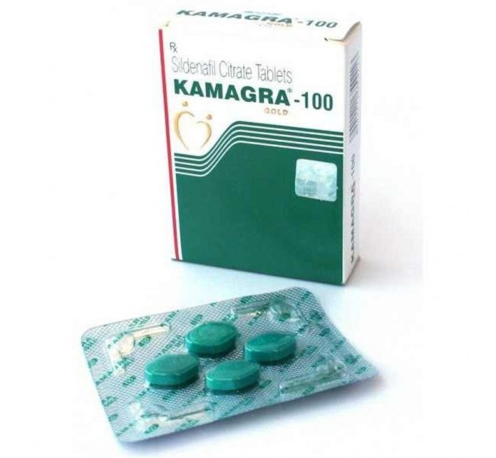 Препарат для потенції Kamagra Gold 100 4 піг.