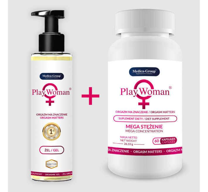 Капсулы для повышения либидо у женщин Medica Group Supl.diety-PlayWoman (цена за упаковку, 60 капсул)