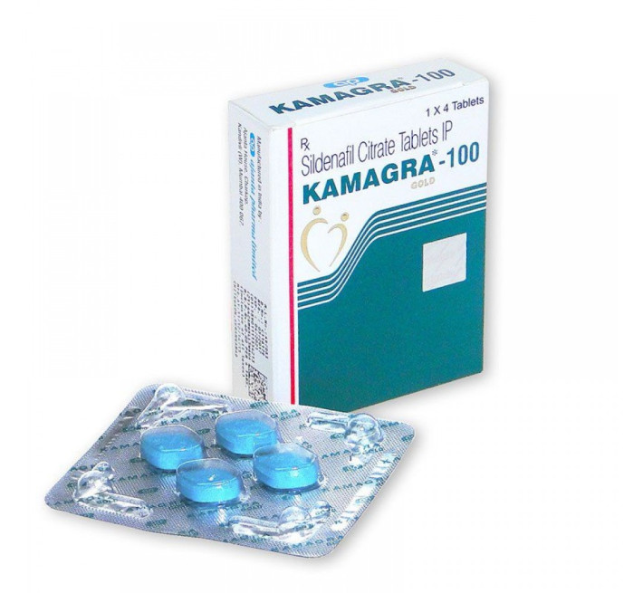 Препарат для потенції Kamagra Gold 100 4 піг.