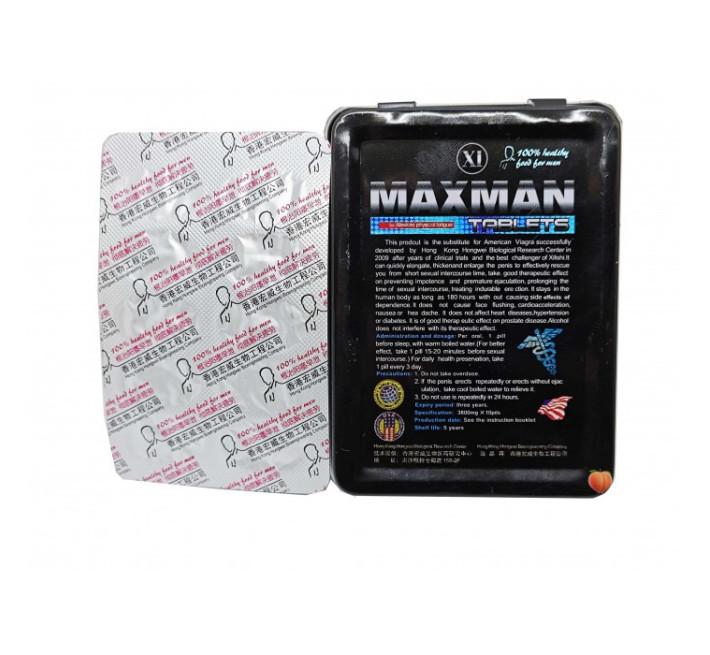 Пігулки для потенції MaxMen 10 таб