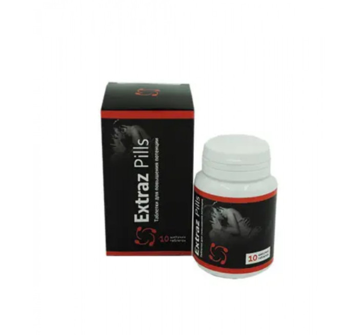 Пігулки для підвищення потенції Extraz Pills 10 шт
