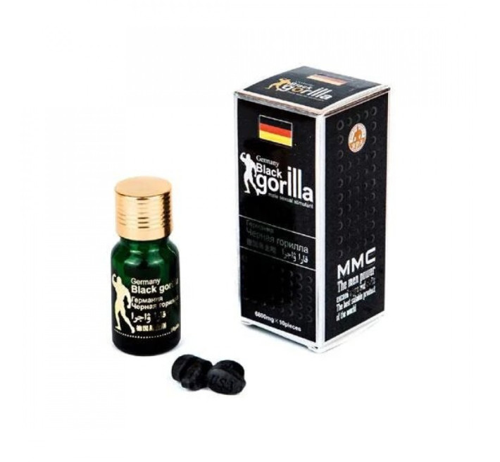Пігулки збудливі black gorilla 10 таблеток