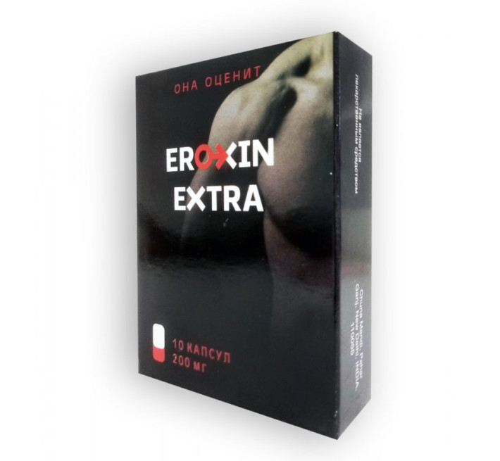 Капсули Eroxin Extra для потенції 10 шт