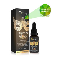 Кліторальні краплі з вібрацією Orgie ORGASM DROPS VIBE 15 мл Кліторальні краплі з вібрацією Orgie ORGASM DROPS VIBE 15 мл