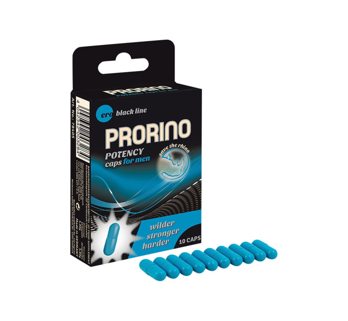 Капсули для потенції HOT PRORINO Premium Caps for man (ціна за пачку, 10 штук)