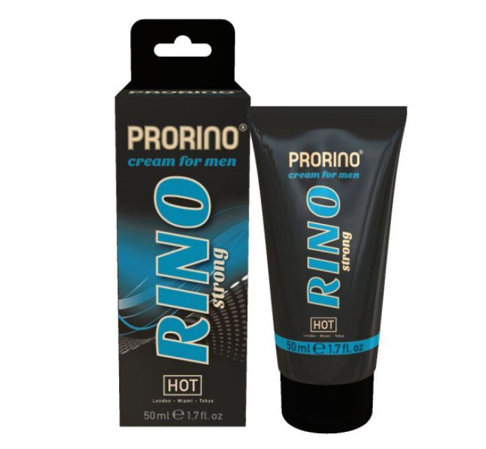 Крем ерекційний для чоловіків Hot Rino Strong Cream 50 мл