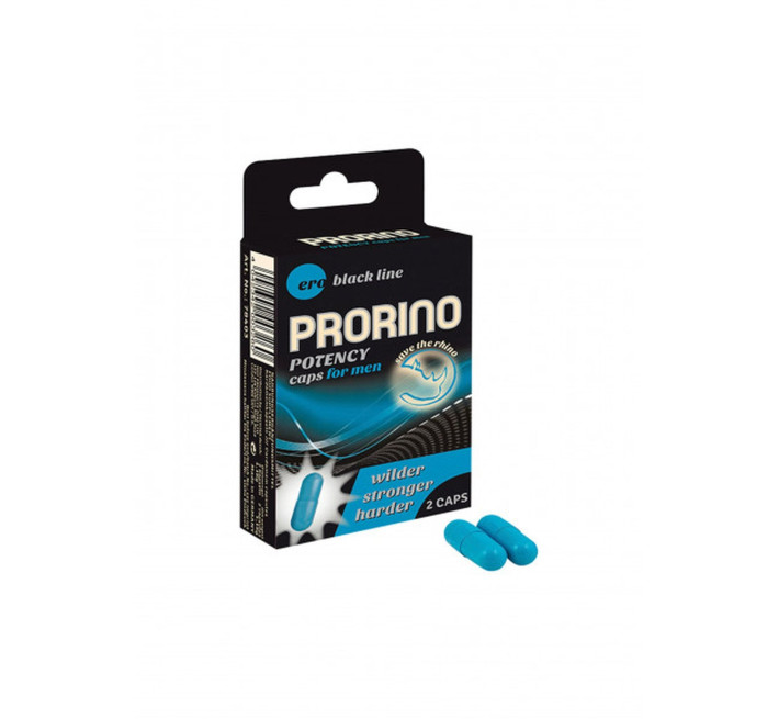 Капсули для потенції Hot PRORINO Potency Caps for men 2 шт