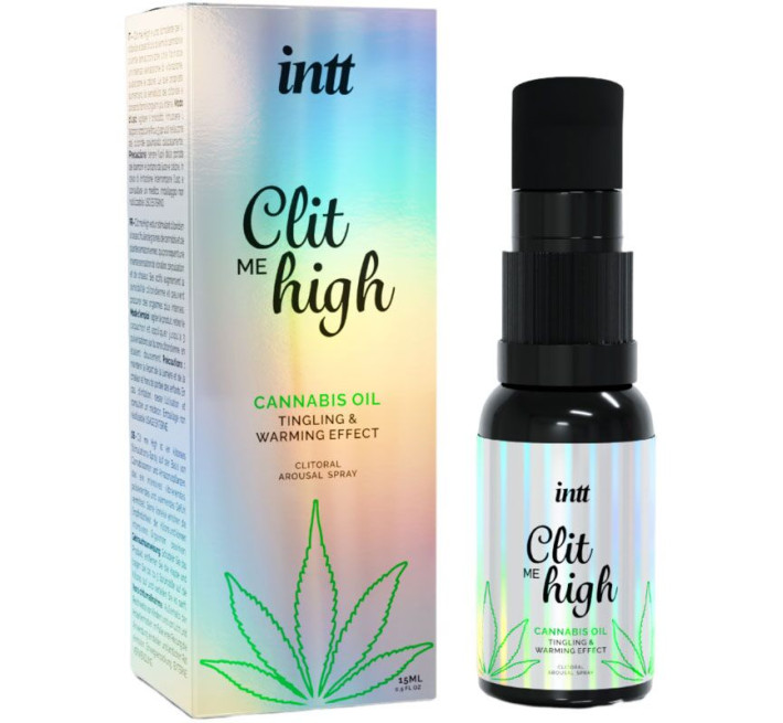 Возбудительный гель для клитора Intt Clit Me On High Cannabis Oil 15 мл, сильная стимуляция