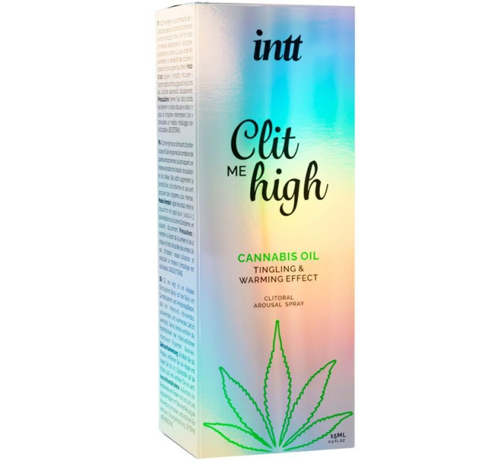 Возбудительный гель для клитора Intt Clit Me On High Cannabis Oil 15 мл, сильная стимуляция