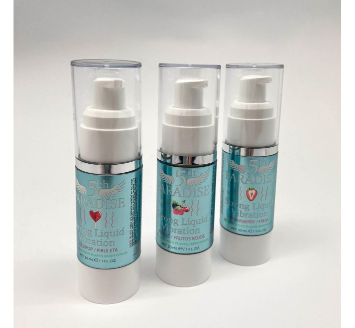 Рідкий вібратор 5th Paradise Strong Liquid Vibration Red Fruits, 30 мл
