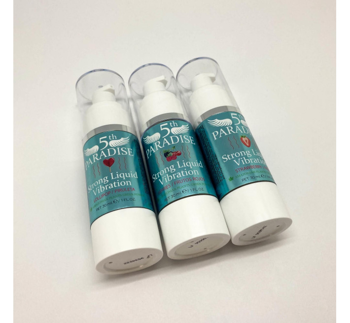 Рідкий вібратор 5th Paradise Strong Liquid Vibration Red Fruits, 30 мл