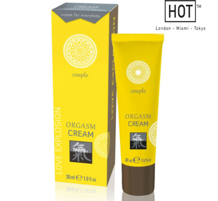 Крем возбуждающий для двоих Hot SHIATSU Orgasm Cream 30 мл