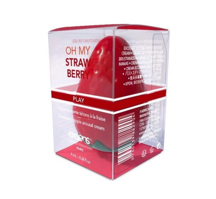 Збудливий крем для сосків EXSENS Oh My Strawberry 8 мл