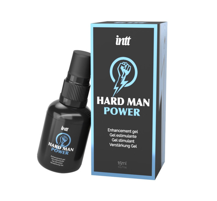 Стимулювальний гель для пеніса Intt Hard Man Power (15 мл)