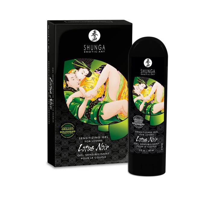 Збудливий гель для пар Shunga LOTUS NOIR 60 мл