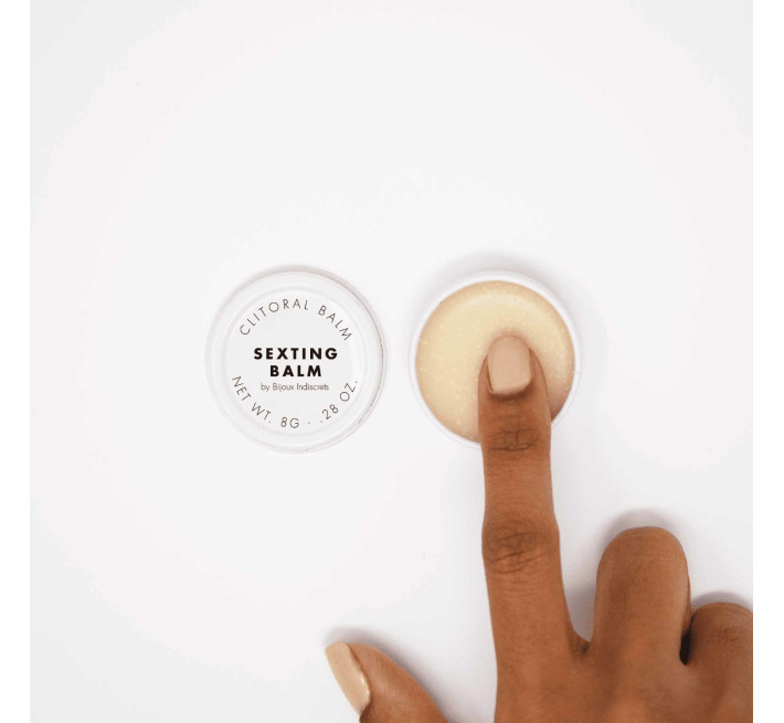 Бальзам для клітора Bijoux Indiscrets Sexting Balm (Пиши, грай та запалюй), розігрівальний