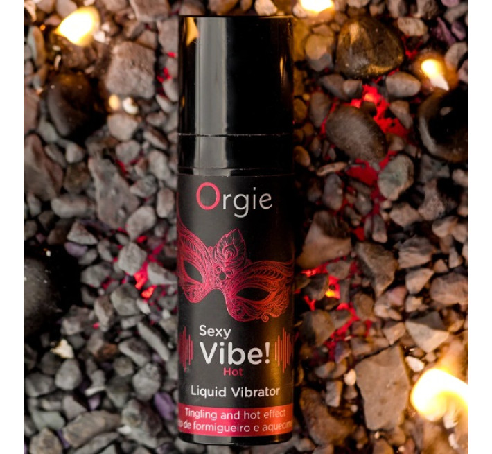 Жидкий вибратор Orgie SEXY VIBE! HOT 15 мл