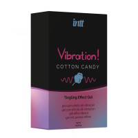 Жидкий вибратор Intt Vibration Cotton Candy (15 мл), густой гель, вкусный, действует до 30 минут Жидкий вибратор Intt Vibration Cotton Candy (15 мл), густой гель, вкусный, действует до 30 минут