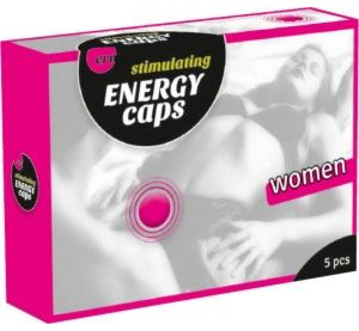 Збудливі капсули для жінок Hot Ero Energy Caps 5 шт.