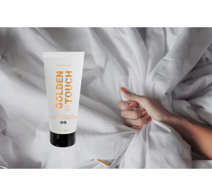 Збуджувальний гель для клітора Driminals Golden Touch Orgasm Booster, 30 мл, розігрів та поколювання