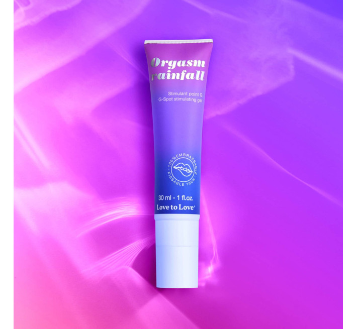 Стимулювальний гель для точки G Love To Love Orgasm Rainfall - G Spot Stimulating Gel 30 мл