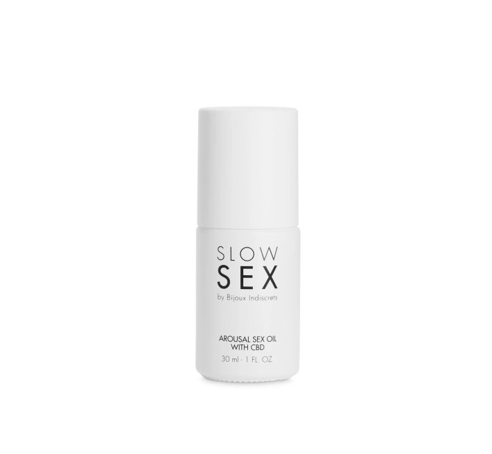 Олія для збудження Bijoux Indiscrets SLOW SEX Arousal Sex Oil CBD (30 мл)