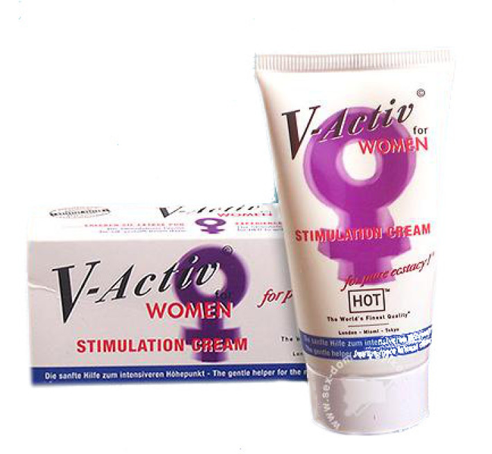 Стимулюючий крем для жінок Hot V-Activ 50 мл