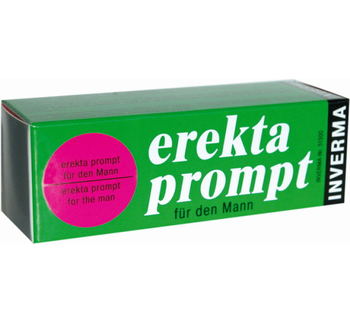 Стимулюючий чоловічий крем Inverma Erekta Prompt 13 мл