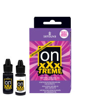 Збуджувальні краплі для клітора Sensuva On xXxTREME Arousal Oil (5 мл) with Antidote (5 мл) Збуджувальні краплі для клітора Sensuva On xXxTREME Arousal Oil (5 мл) with Antidote (5 мл)