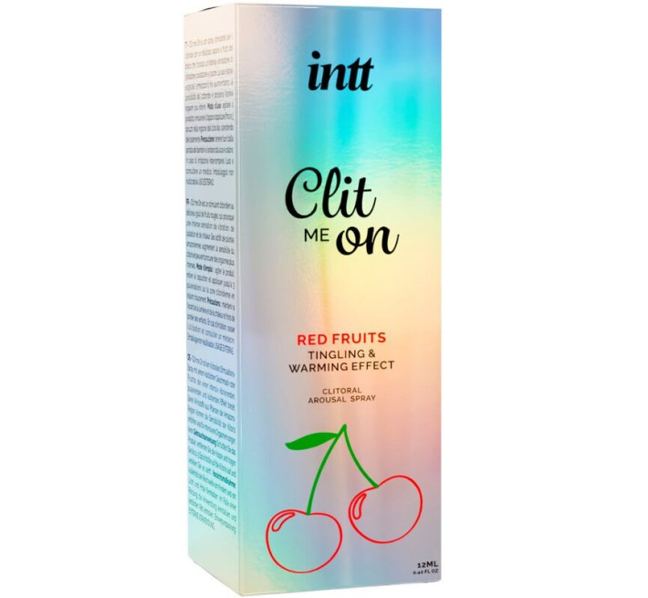 Возбудительный спрей для клитора Intt Clit Me On Red Fruits Warming Effect 12 мл, согревающий эффект