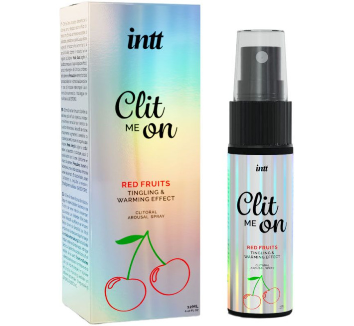 Возбудительный спрей для клитора Intt Clit Me On Red Fruits Warming Effect 12 мл, согревающий эффект