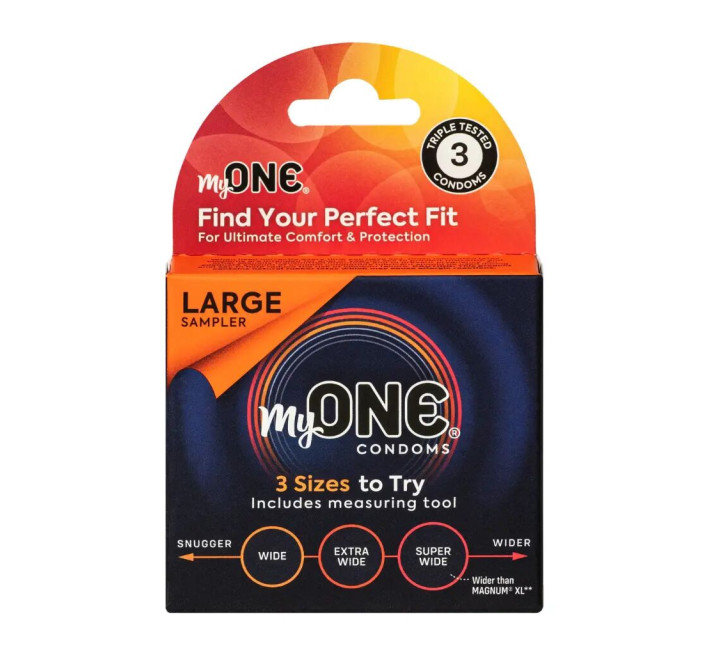 MyONE Large Sampler 3 шт, картонна коробка