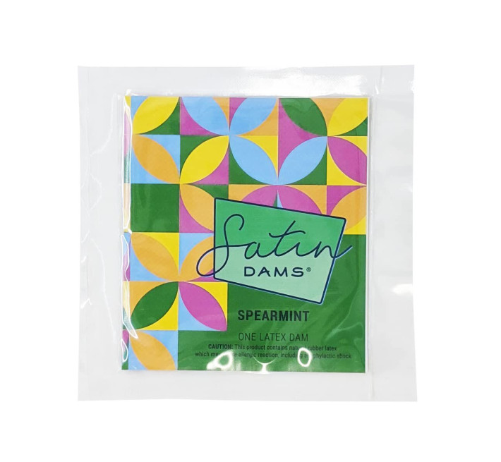 Латексна серветка Satin Dams Spearmint 1 шт