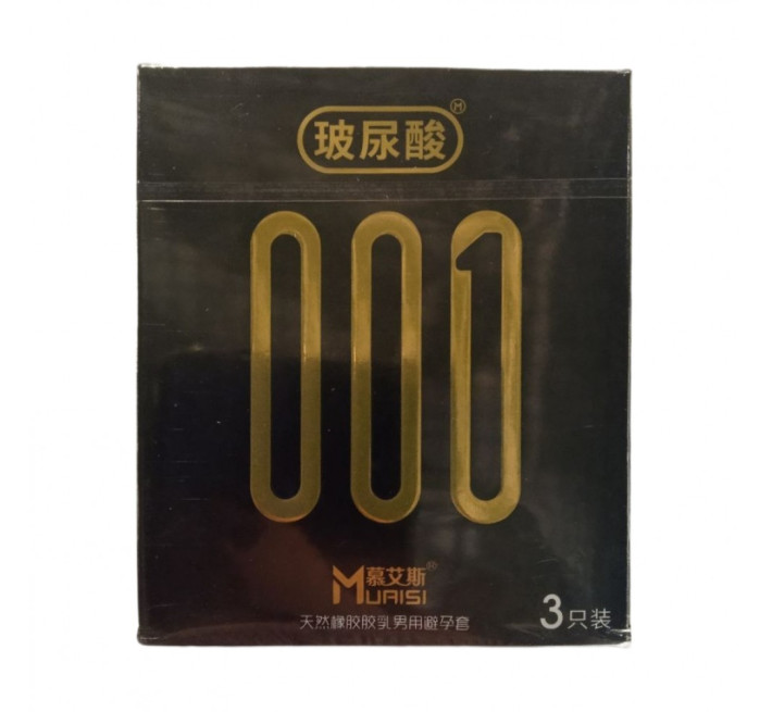 Muais 0,01 Black, 3шт