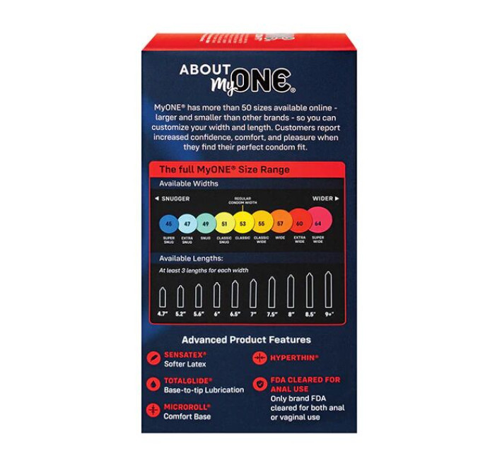 MyONE Super Wide 10 шт, картонная коробка