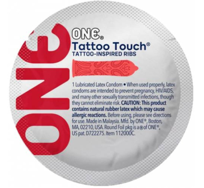 One Tattoo Touch червоні 5 штук