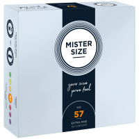 Mister Size - pure feel - 57 (36 condoms), товщина 0,05 мм