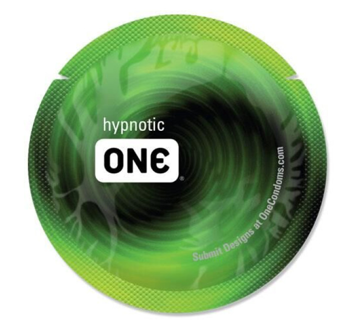 ONE Glowing Pleasures, 1 шт, светится в темноте, со смазкой