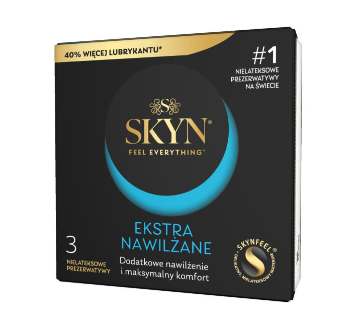 Презервативы SKYN Ekstra Nawilżanel 3 шт