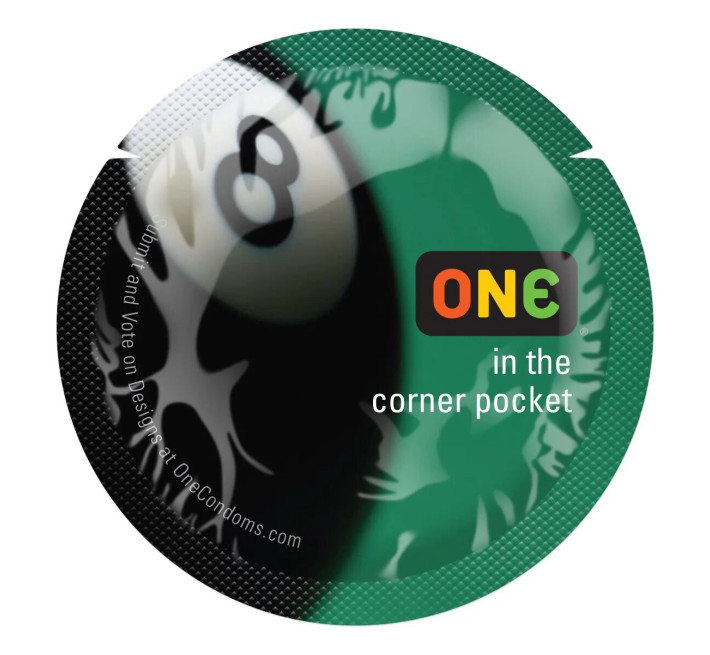 ONE Color Sensations - ONE is the corner pocket (Black) 1 шт