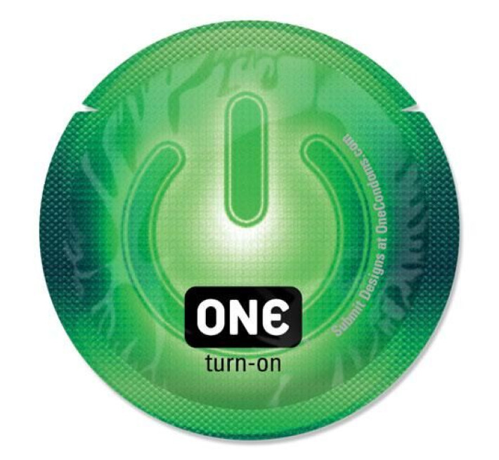 ONE Glowing Pleasures, 1 шт, светится в темноте, со смазкой