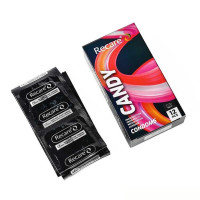 Holographic Recare Delay Candy Condoms 12 шт, пролонгувальний ефект, цукерковий аромат