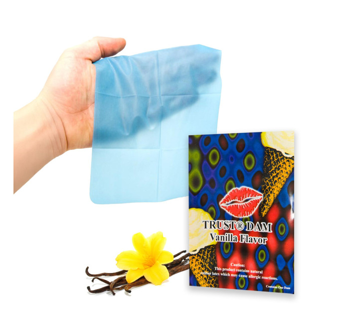 Латексная салфетка Latex Dental Dams Vanilla 1 шт