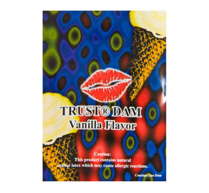 Латексная салфетка Latex Dental Dams Vanilla 1 шт