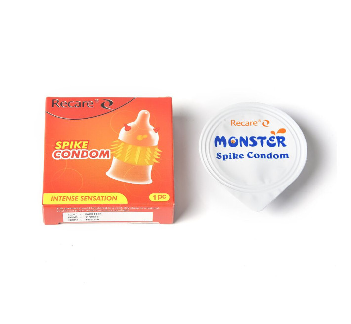 Recare Spike Condom Orange (з вусиками та шипами)