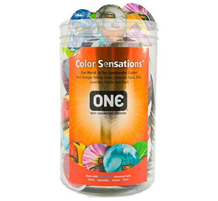 ONE Color Sensations 100 шт, мегапак тюб