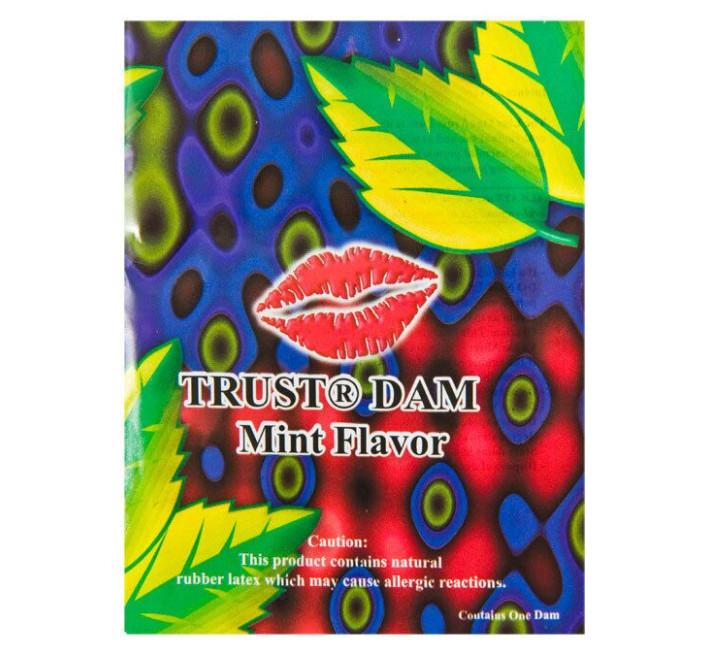 Латексна серветка Latex Dental Dams Mint 1 шт