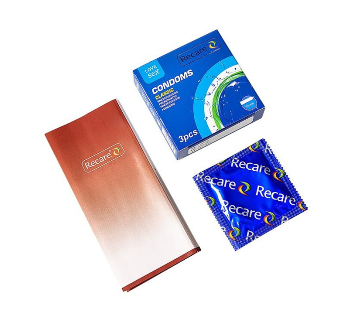 Recare Classic Condoms 3 шт, класичні