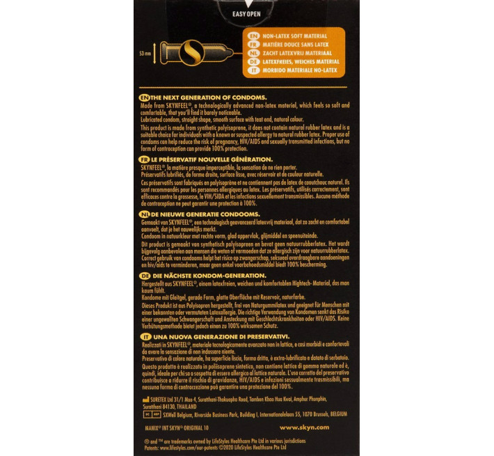 Безлатексні SKYN Original 10 шт